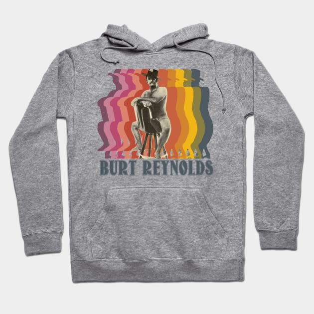 Burt Reynolds || Retro Fade Hoodie by Matildae